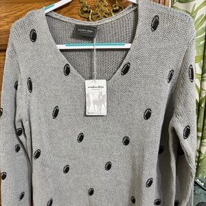 Wooden ships new sweater with tags size small/ medium